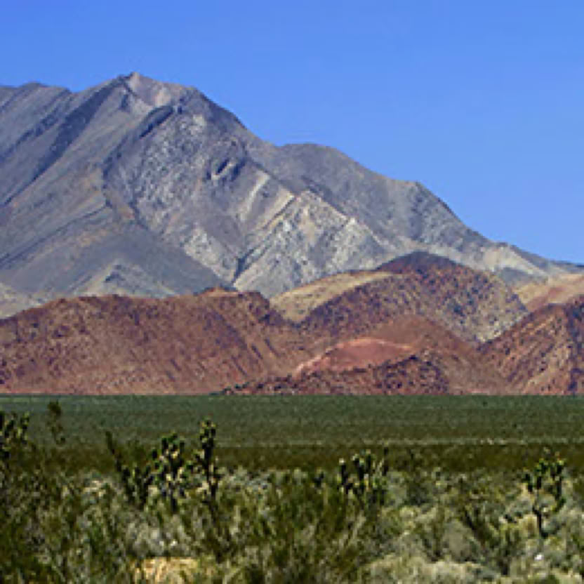 landscap of las vegas rock